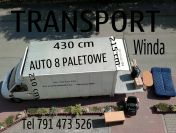 transport TEL 791 473 526 tani transport palet auto z winda cennik Wrocław ŁÓDŹ