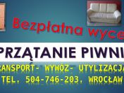 Transport, wywóz mebli, cena, tel. 504-746-203. Wrocław