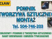 Obudowy grobu z tworzywa sztucznego tel. 504-746-203. Pomnik i nagrobek, Wrocław