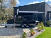 Smoker bbq grill na przyczepie ,przyczepa gastronomiczna Texas 2 XXL