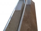 Cokół marmurowy/Listwa przypodłogowa BRECCIA SARDA wys. 8 cm poler