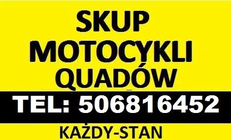 SKUP MOTOCYKLI MOTOROWERÓW SKUTERÓW QUADÓW ATV Wrocław - Zdjęcie 1