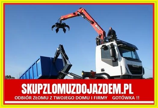 Mobilny skup złomu,odbiór złomu ,wywóz złomu Gotówka od Ręki Wrocław - Zdjęcie 1