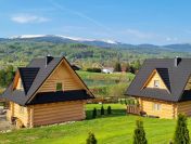 Karpacz - Sosnówka 6 km .domek z bala Góraleczka , z widokiem na góry