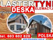 Elastyczna deska elewacyjna - imitacja drewna Plastertynk