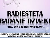 Usługi radiestety, cennik, tel. 504-746-203. Własne ujęcie wody