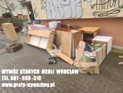 Wywóz,utylizacja starych mebli Wrocław.Opróżnianie mieszkań,piwnic.
