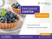 Pracownik produkcji – pakowanie ciastek - Niemcy