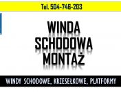 Krzesła schodowe z montażem cena tel. 504-746-203, na schody.