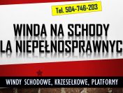 Winda na schody w domu. tel. 504-746-203, dla niepełnosprawnych i seniorów