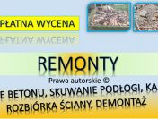 Remont mieszkania, domu, cennik, tel. 504-746-203, Wrocław.