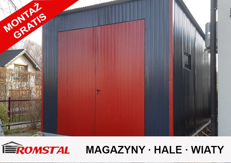 Garaż Blaszany - Magazyn Blaszany - Wiata - Hala - Romstal  - Zdjęcie 1