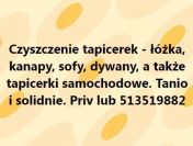Pranie tapicerek i dywanów