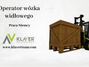 Praca w Niemczech - Operator/Kierowca Wózka Widłowego.