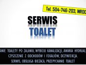 Toalety serwis i dezynfekcja, tel 504-746-203, Wrocław, sprzątanie