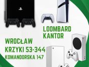 Pożyczki pod zastaw konsol do gier, Wrocław, Komandorska 147