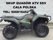 SKUP QUADÓW QUAD QUADY ATV BUGGY SSV -CAŁA POLSKA 24H/7