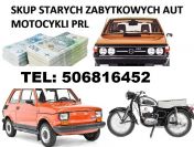 SKUP STARYCH ZABYTKOWYCH MOTOCYKLI MOTOROWERÓW MOTORÓW PRL -CAŁA POLSKA-