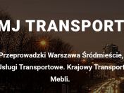 MJ TRANSPORT Przeprowadzki, Usługi Transportowe, Krajowy Transport Mebli,