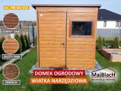Garaż Blaszany - Schowek na Narzędzia - Wiatka Ogrodowa – Maj-Blach