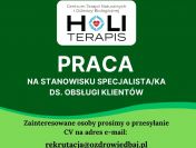 Specjalista/ka ds. obsługi klientów