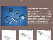 OKAZJA * LAMPA MASZYNOWA STANOWISKOWA DO TOKARKI  HALOGENOWA - TEL.601273528
