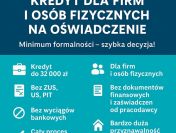 KREDYT DLA FIRM I OSÓB FIZYCZNYCH PO WPŁYWACH NA KONTO