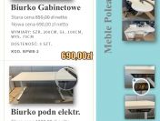 Biurko gabinetowe WIELKA WYPRZEDAŻ!!!PROMOCYJNA CENA!!