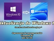 reinstalację systemu Windows oraz aktualizację z Windows 10 do Windows 11!
