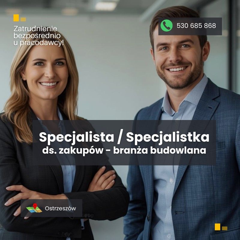 Specjalistka / Specjalista działu zakupów Wrocław - Zdjęcie 1