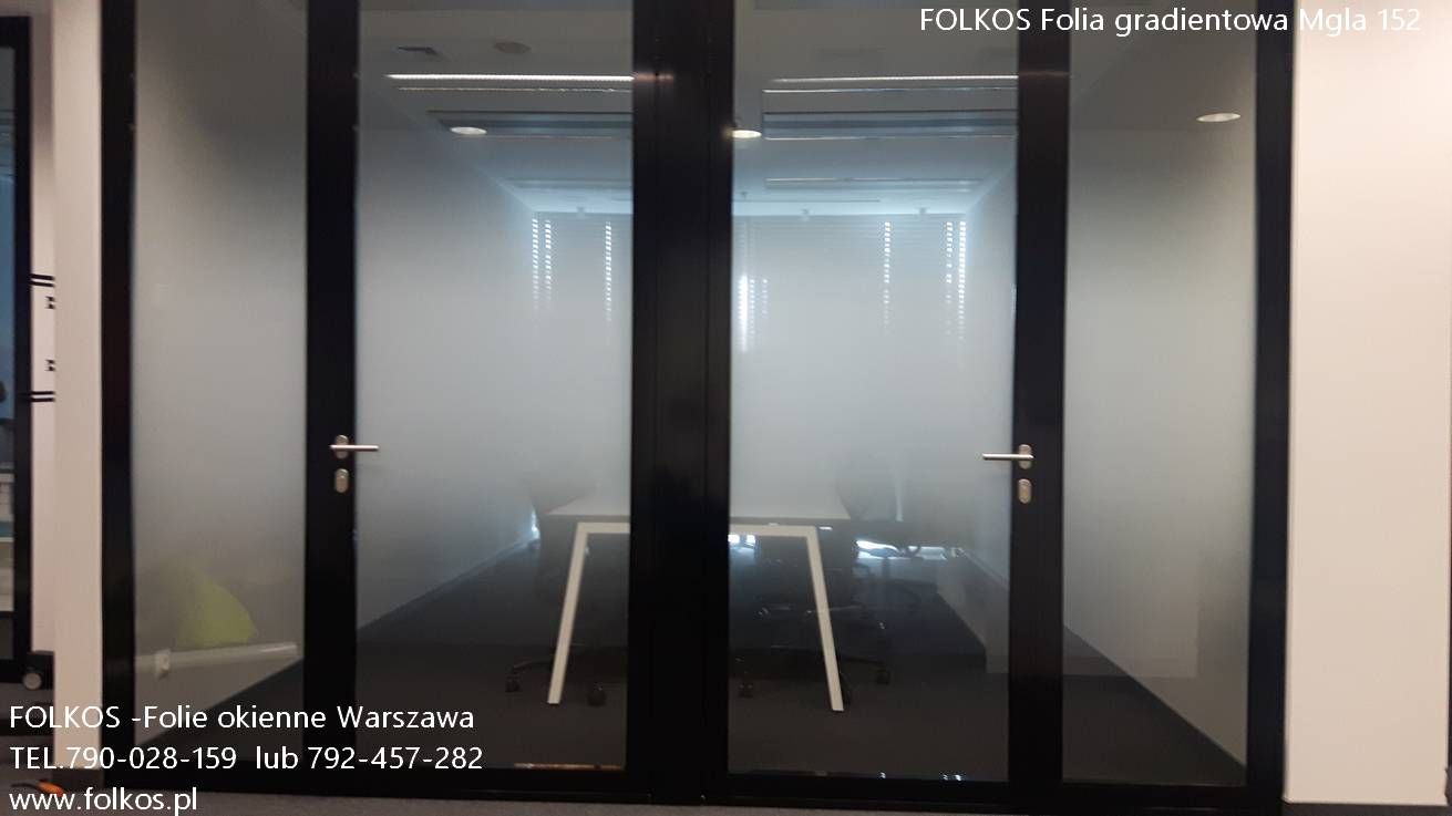 Folie gradientowe do oklejania szyb Wrozław- Folia Mgła, Perłą, wzór 140, 142... Wrocław - Zdjęcie 1