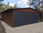 Garaże drewnopodobne, AKRYLOWE 6m x 5m, 4m x 6m