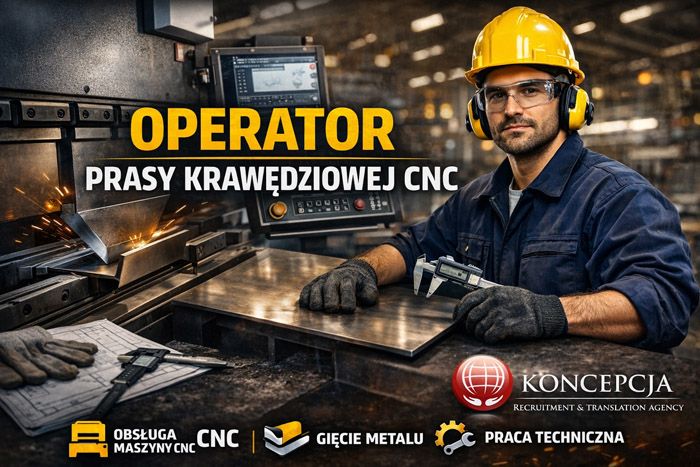 Operator/ka prasy krawędziowej CNC (Haldenwang-MA-GL-DE)  - Zdjęcie 1