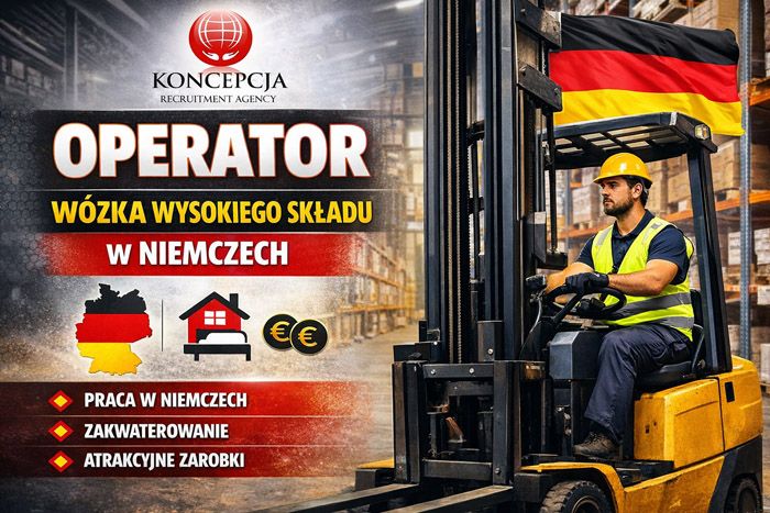 Operator/ka wózka widłowego o wysokim tonażu (Weißenhorn-PI-GL-DE)  - Zdjęcie 1
