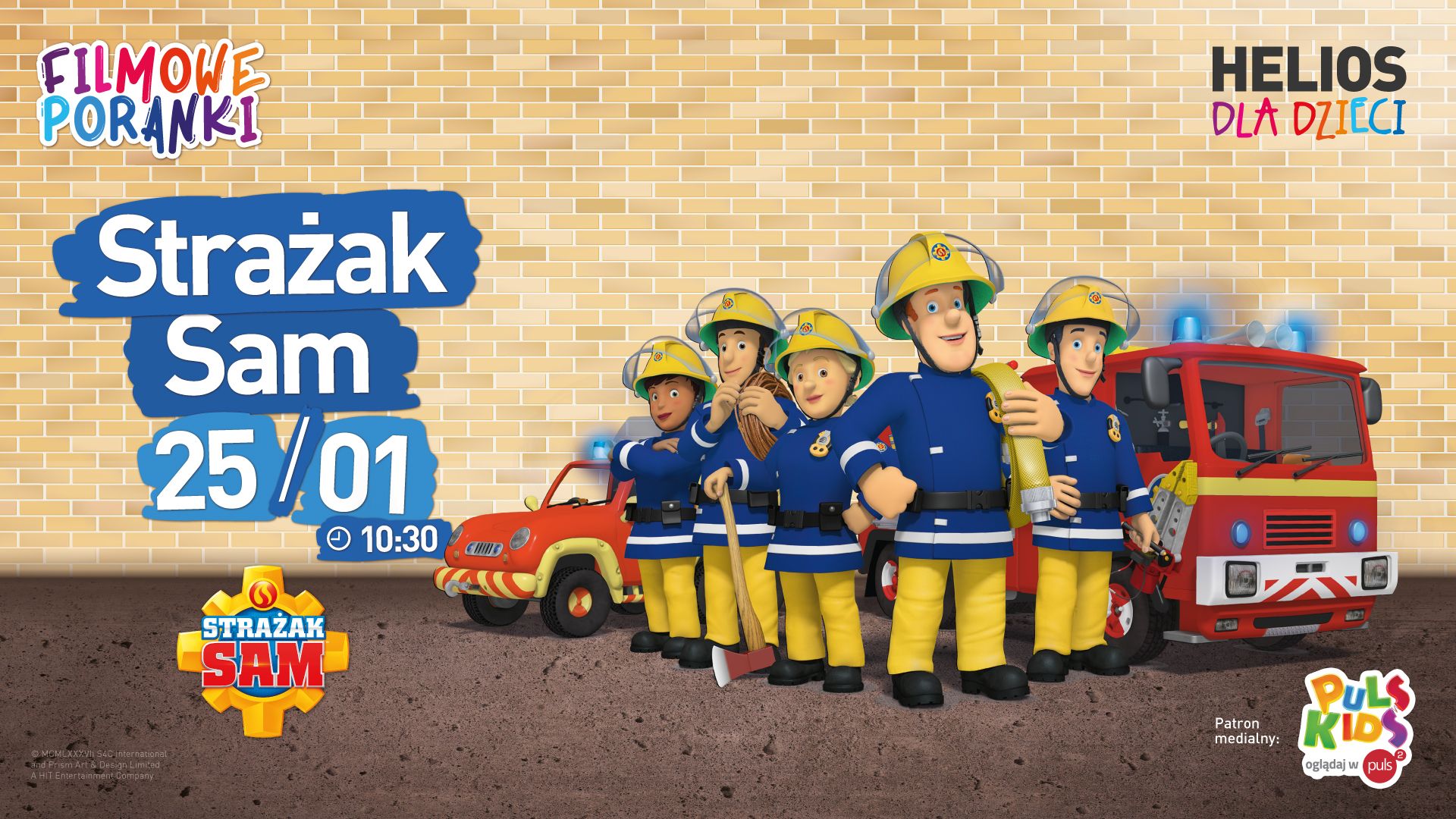 Filmowe Poranki Strażak Sam część 7 Wrocław - Zdjęcie 1