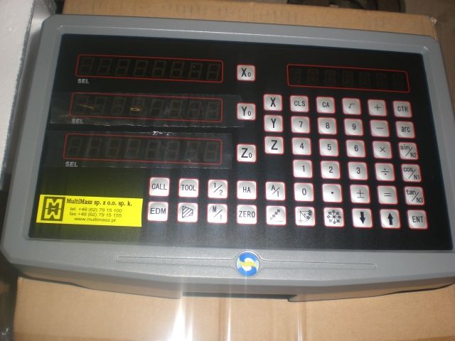 Układ pomiarowy jedno osiowy do tokarki TR 70B o długości toczenia 5000 mm Gola - Zdjęcie 1