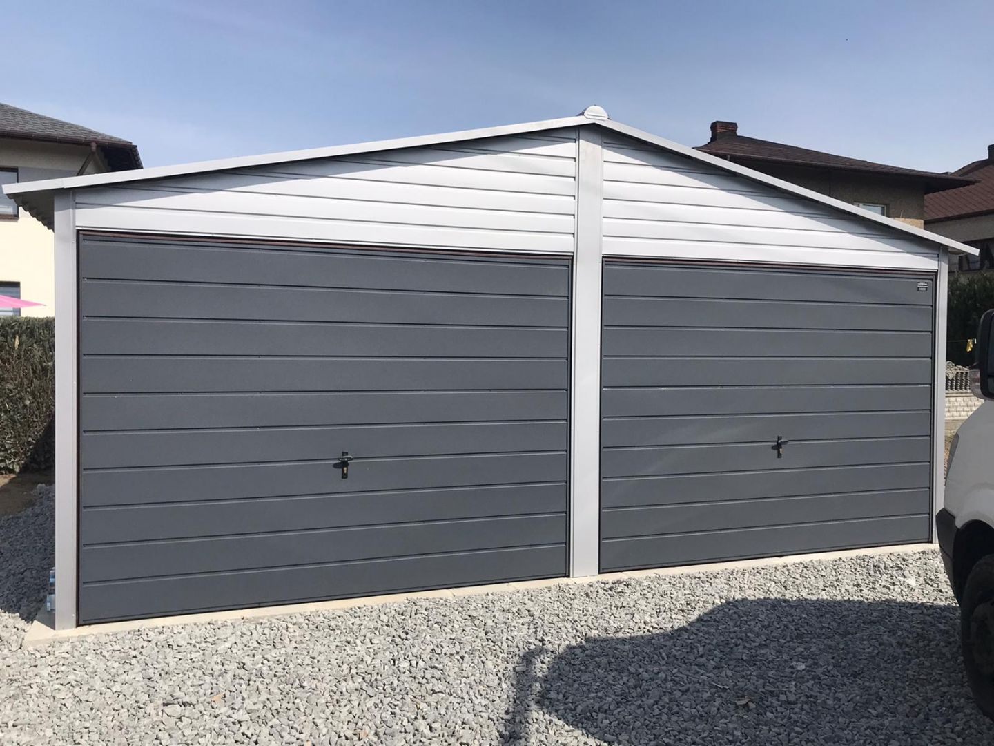 Garaże drewnopodobne i AKRYLOWE 6m x 5m Wrocław - Zdjęcie 1