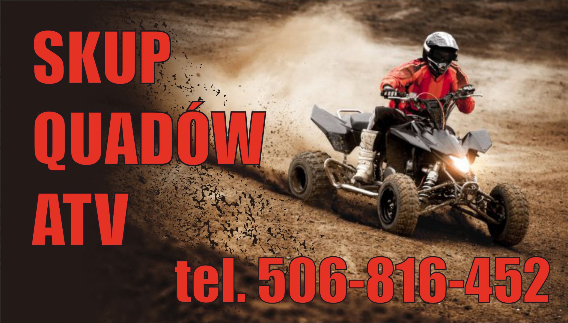 SKUP QUADÓW QUAD QUADY ATV BUGGY SSV -CAŁA POLSKA 24H/7 Wrocław - Zdjęcie 1