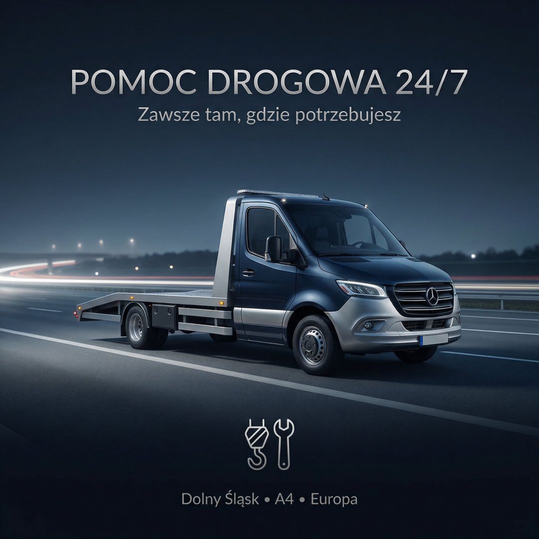 Kompleksowa pomoc drogowa z Wrocławia i okolic Wrocław - Zdjęcie 1