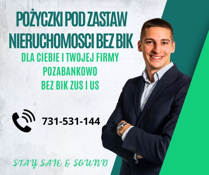 POZABANKOWE  POZYCZKI Z ZABEZPIECZENIEM NIERUCHOMOSCIA wroclaw - Zdjęcie 1