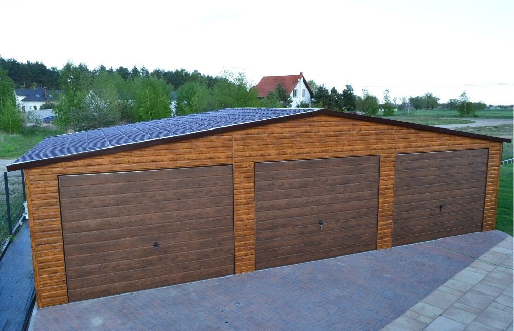 Garaże drewnopodobne, AKRYLOWE - Na wymiar Oleśnica - Zdjęcie 1