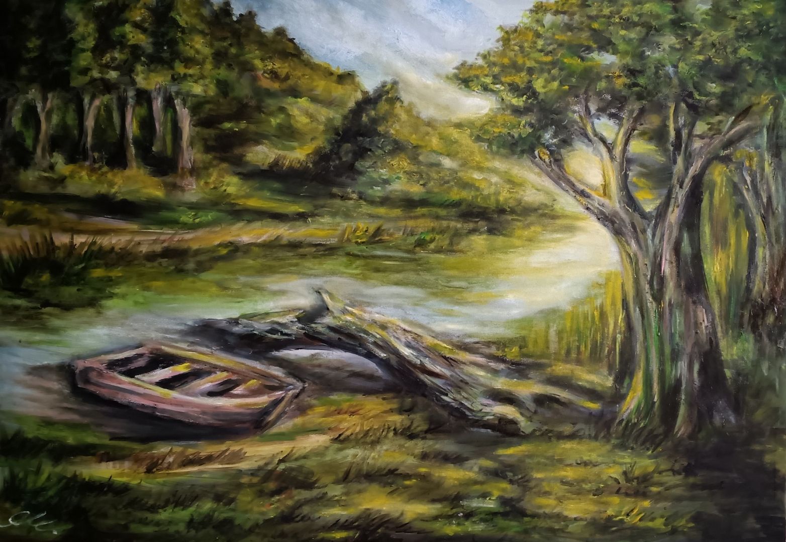 Pejzaże – malarstwo olejne na zamówienie wrocław - Zdjęcie 1