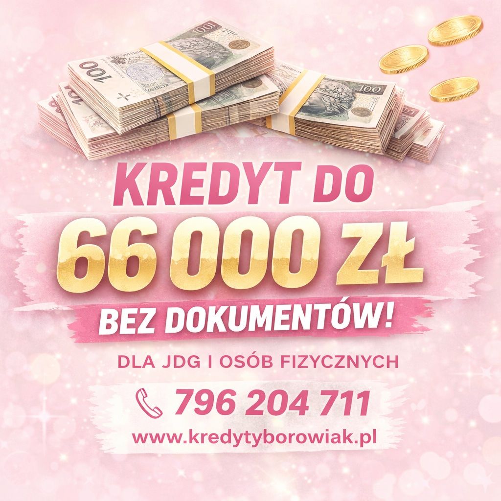 KREDYT DLA JDG I OSÓB FIZYCZNYCH BEZ DOKUMENTOWANIA DOCHODU! Wrocław - Zdjęcie 1