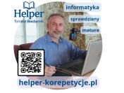 Informatyka. Korepetycje z informatyki - nauczyciel