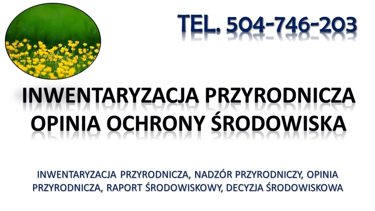 Wykonanie inwentaryzacji przyrodniczej, raportu środowiskowego, tel. 504-746-203  - Zdjęcie 1