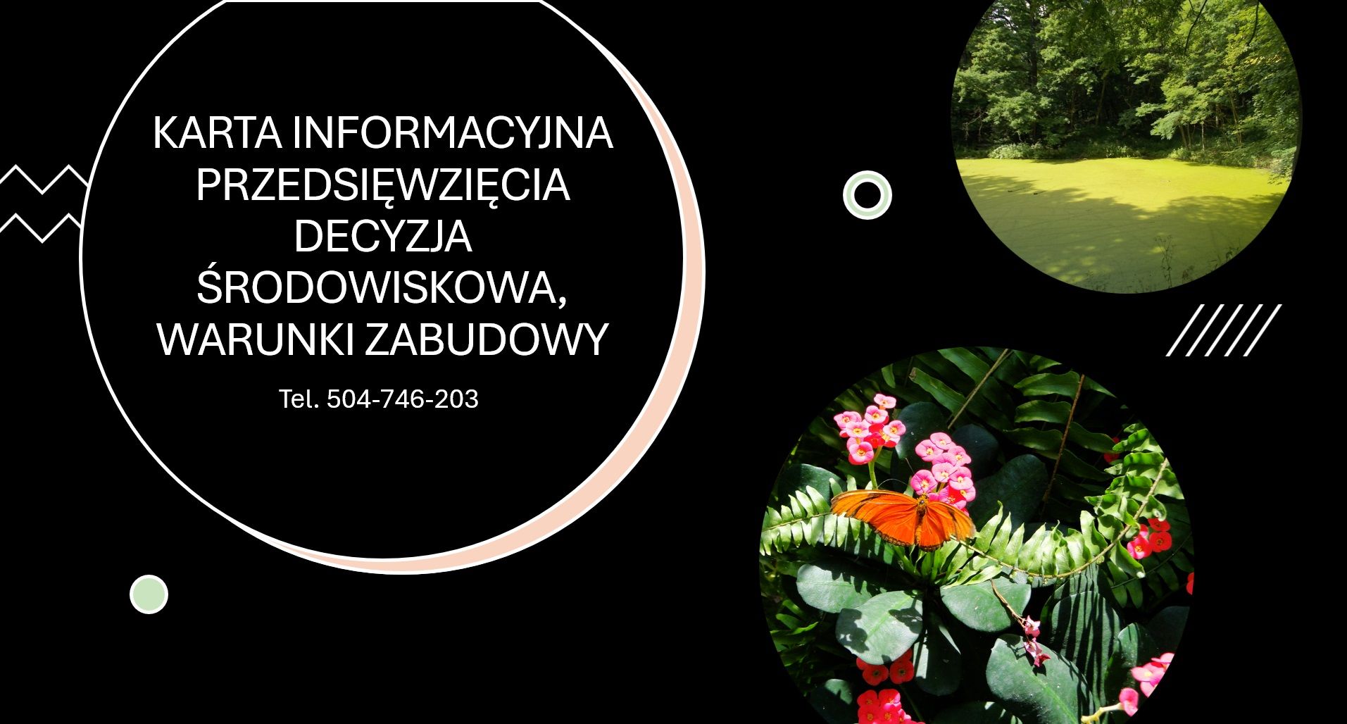 Karta informacyjna  przedsięwzięcia, działka budowlana,  tel. 504-746-203  - Zdjęcie 1