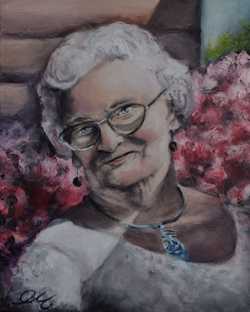 Portret olejny na płótnie na zamówienie wrocław - Zdjęcie 1