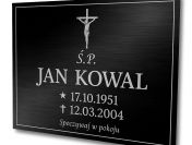 Sprzedaż i montaż tablicy na grób, tablic nagrobnych, tel. 504-746-203, Wrocław