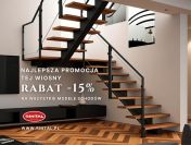 Kwietniowa promocja na schody na wymiar: -15% na Twój nowy projekt!