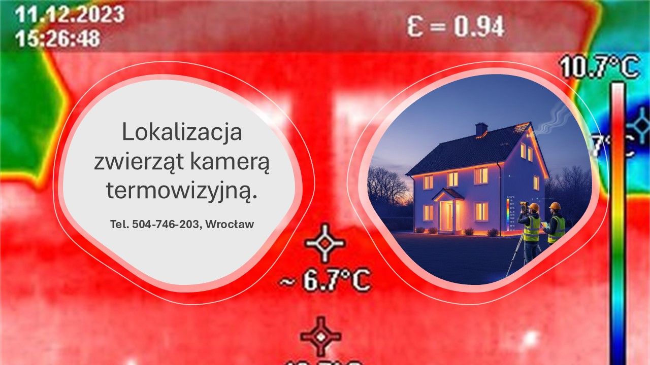 Badanie termograficzne, pomiar kamera termiczną, na podczerwień  - Zdjęcie 1